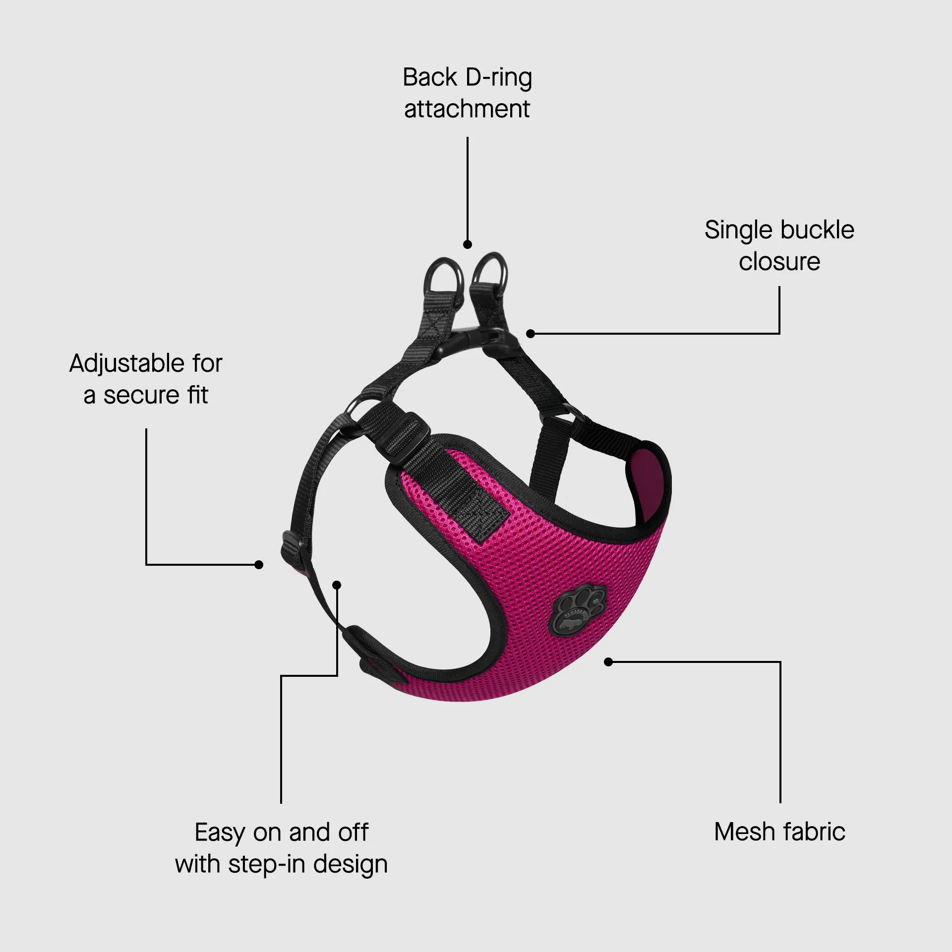 Easy-On Step-In Harness - Image 12